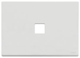 Placa 1 modulo Eikon Vintage Flat Blanco Mate