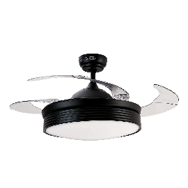 Ventilador Mod. VOLSARE 42pulg. Negro WiFi/APP